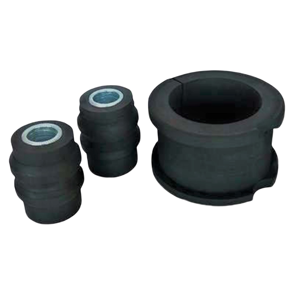 Kit Bucha Borracha de Fixação Da Caixa Setor Direção Nissan Frontier 2.5 2007 ate 2016