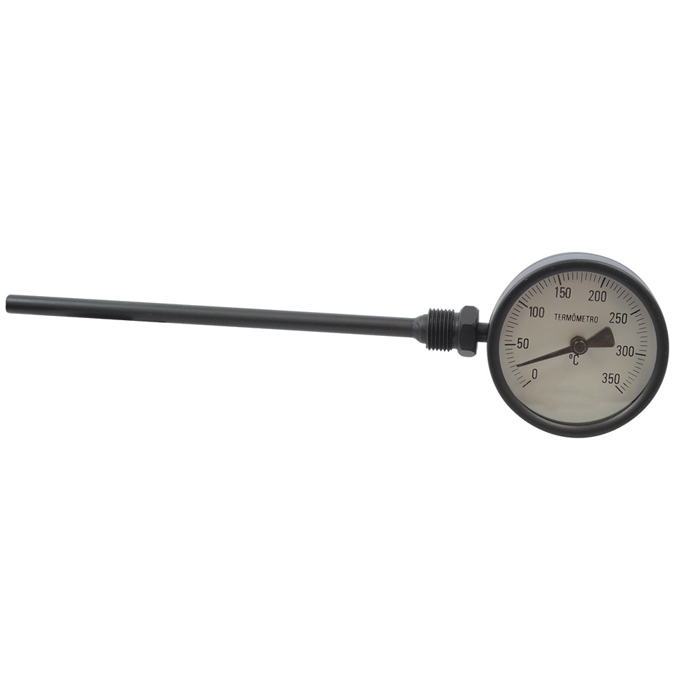 Termometro Forno 0 a 350?c Lateral Esquerdo Haste 20cm Aco