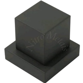 Acabamento Quadrado Preto Metal C 32 (3 cm) em Oferta na Shopee