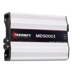Modulo Amplificador Taramps MD 5000 1 e 2 Ohms MD5000 5 Mil Watts RMS Som Automotivo