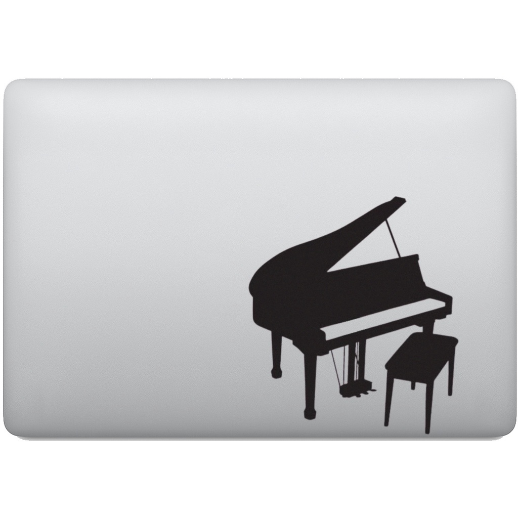Adesivo de Notebook Piano de Cauda