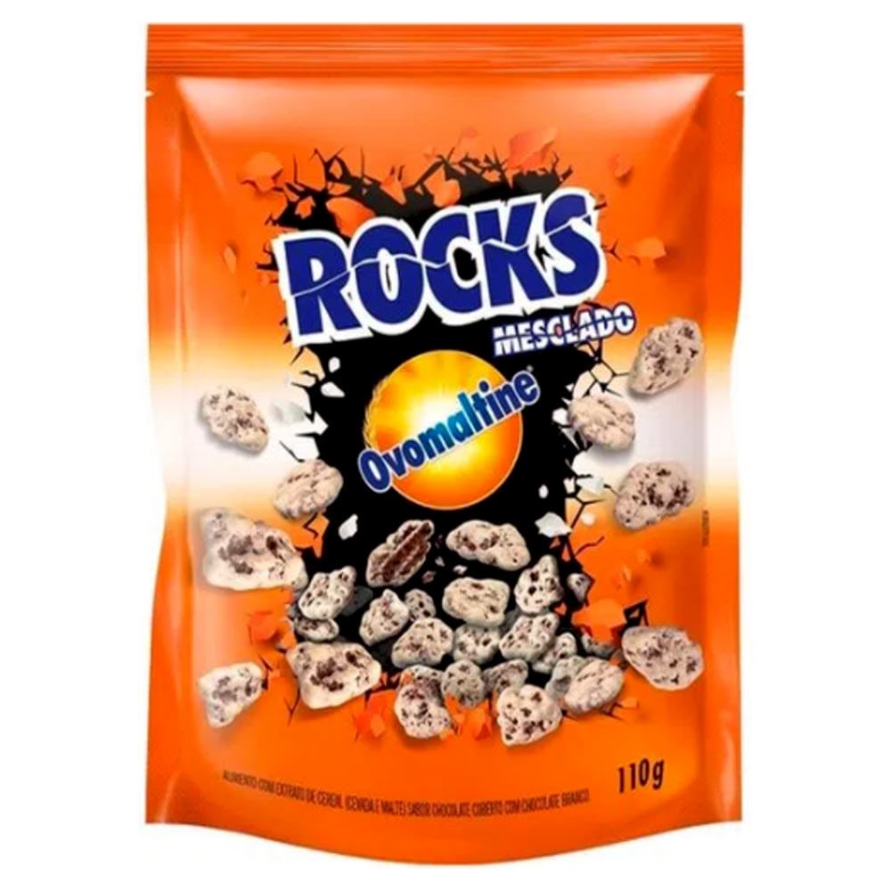 Chocolate Rocks Ovomaltine 110g Mesclado Shopee Brasil