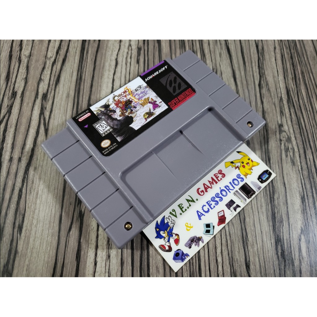 Chrono Trigger P/ Super Nintendo + Garantia!!!!!!!
