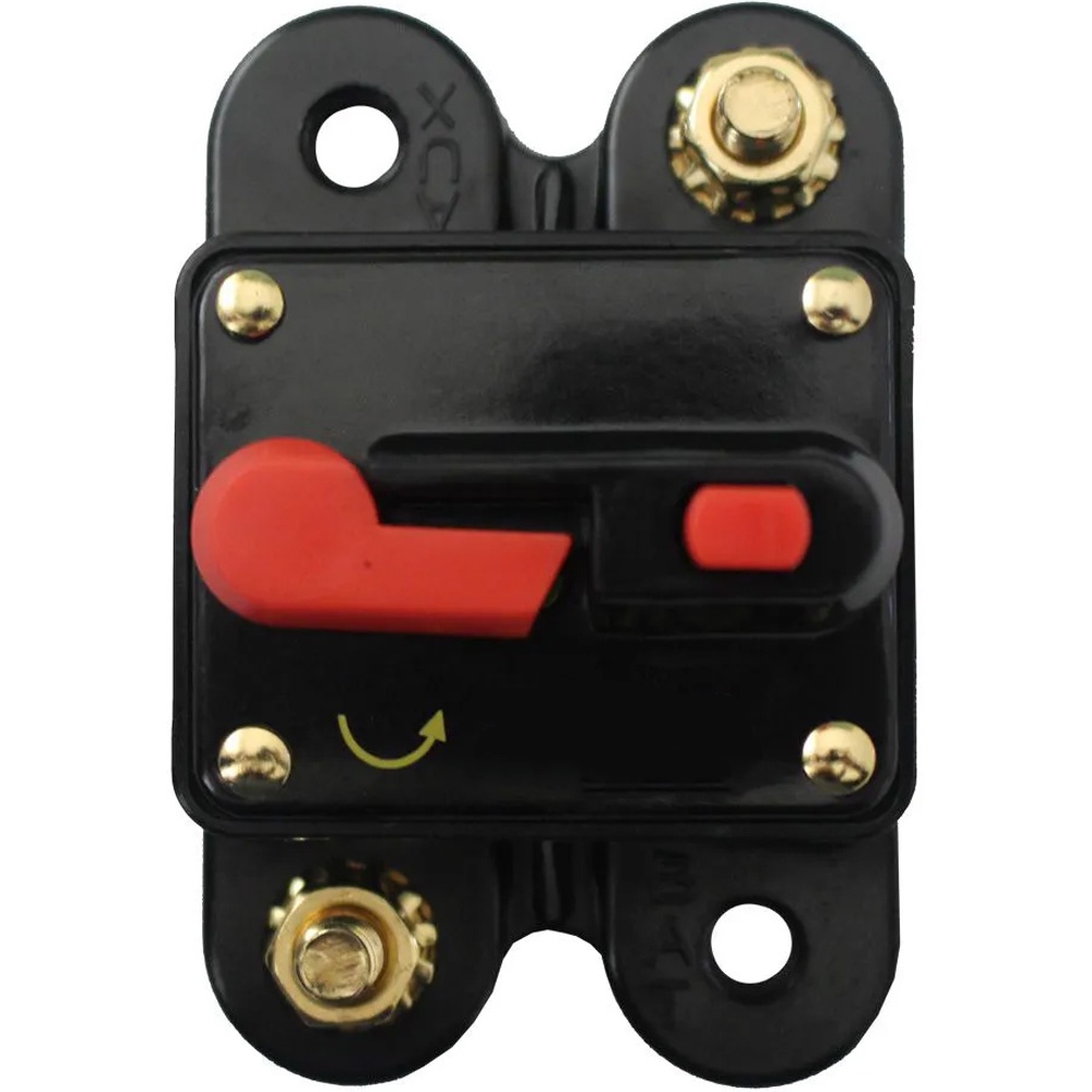Disjuntor Som Automotivo 12v Chave Geral Fusível Ressetável Proteção 70a 80a 100a 140a 150a 200a 300a - Home & Living