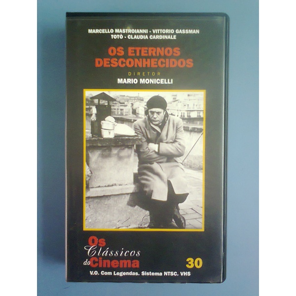 Fita Vhs Os Eternos Desconhecidos - Mario Monicelli - Ag25