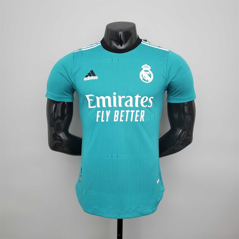 Camisa Jersey/Futebol 21/22 Versão Real Madrid Thir player Verde