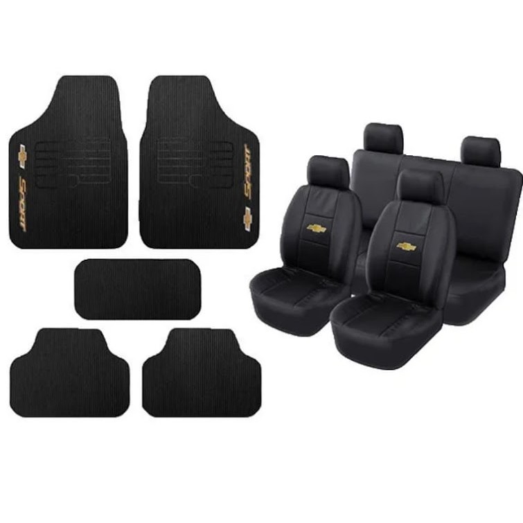 Capa banco de carro couro Spin 2015 2016  + Tapete