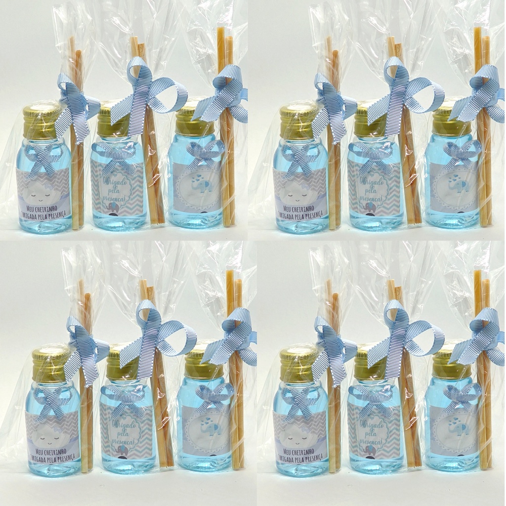 50 Lembrancinhas Completas Tema Livre Aromatizador 30ml em Oferta na Shopee