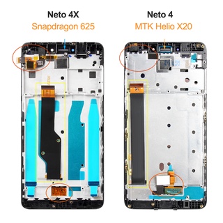 Tela Frontal Display Xiaomi Redmi Note 4 Touch Lcd MTK Helio X20 Redmi Note 4x Snapdragon 625