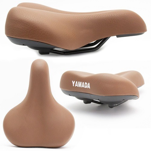 Selim De Bicicleta Confortável Selim Yamada Marrom Zl-900 em Oferta na Shopee