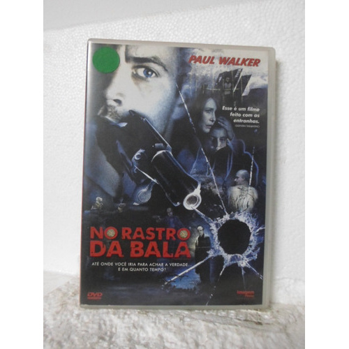 Dvd No Rastro Da Bala - Original - Paul Walker