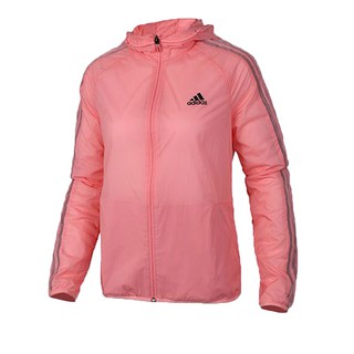 jaqueta corta vento adidas feminina rosa preta