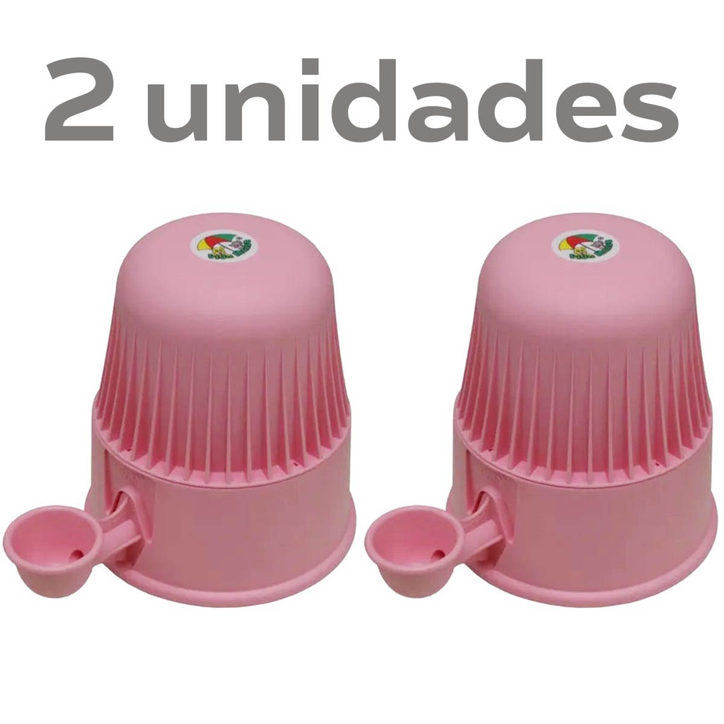 Bebedouro Vida Mansa 2 litros Para Cães e Gatos de pelo longo 2 unidades Cores - Não molha os pelos ao tomar água