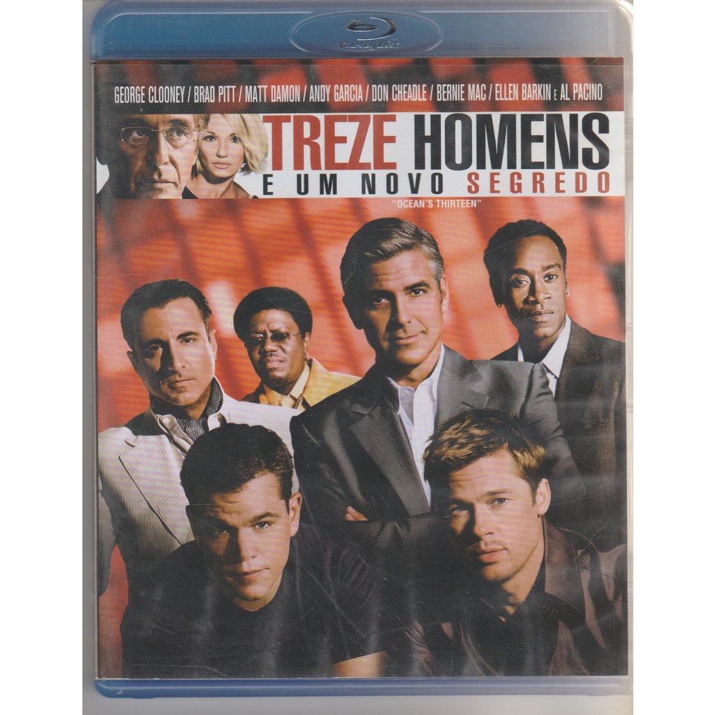 Blu-ray Treze Homens E Um Novo Segredo 2007 George Clooney