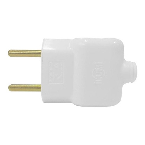 Pino Prensa Cabo 2 P 10 A 250 V Branco Ilumi 14240
