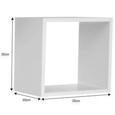 Nicho Decorativo 30x30x20 MDF