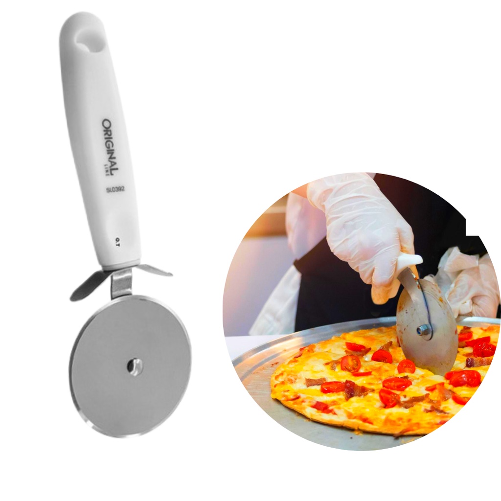 Tagliapizza PARENCE In Acciaio Inox - Ruota Per Impasto E Taglio 19x6.5cm - Foto 2