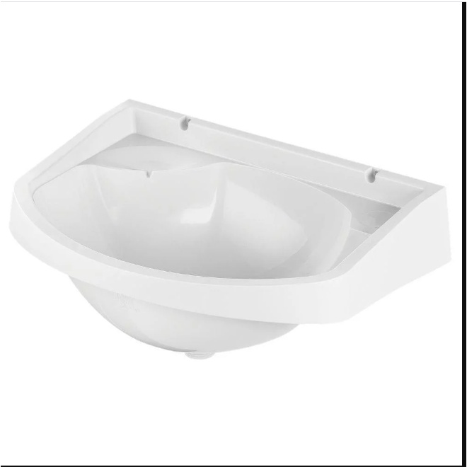 Pia Lavatório Pequeno Branco PVC Herc em Oferta na Shopee