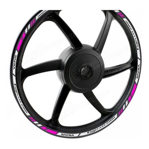 Friso Adesivo Refletivo M8 Roda Moto Dafra Cityclass 200i