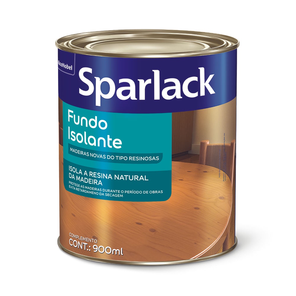 Verniz Fundo Isolante Knotting Sparlack 900Ml