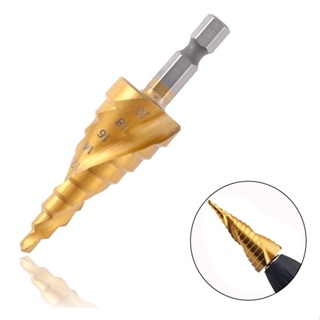 Broca Escalonada De 4 À 20 Mm Hss Espiral Profissional Mtx em Oferta na Shopee