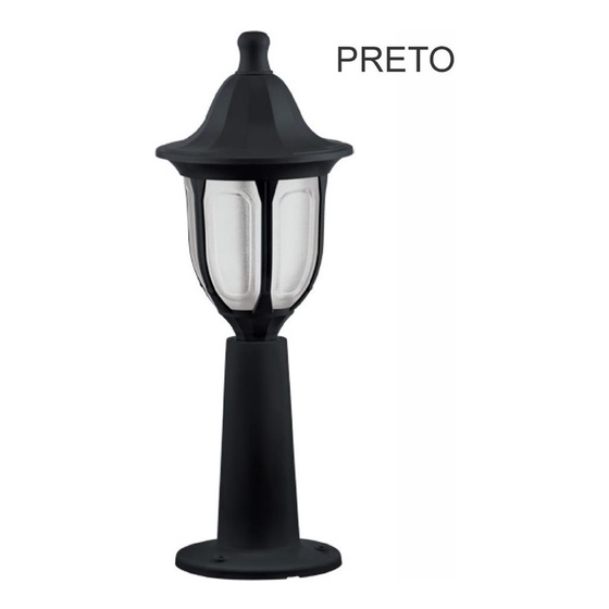 Luminaria De Chao Poste Balizador Colonial DE Jardim L433 Shopee Brasil