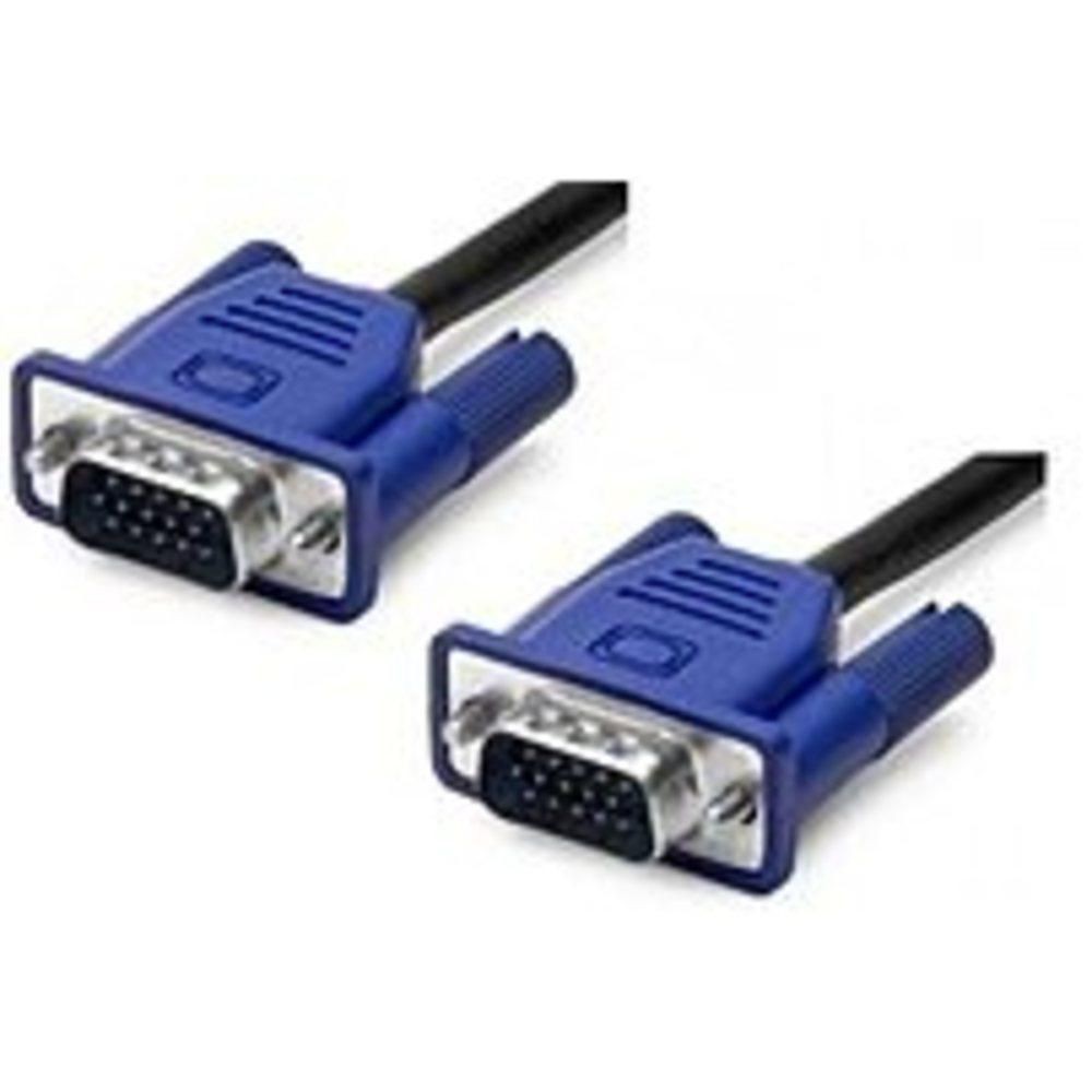 Cabo Monitor 1.5 metros VGA / SVGA / RGB, LCD ou CRT com Filtro de Ferrite blindado injetado nas duas pontas para reduzir interferencias