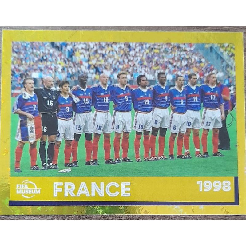 Figurinhas da copa catar Panini 668 fwc27 france 1998
cód: #fwc27
valor: 10,00
original Panini
Linocarioca

querendo juntar com outras que possuo, é só  Juntar No carrinho e fazer um único pedido. 

shopee.com.br/lino.carioca