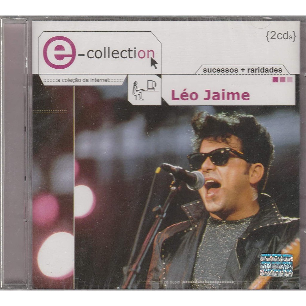 Leo Jaime - Cd E-Collection - Sucessos e Raridades - 2001 - Duplo - LACRADO