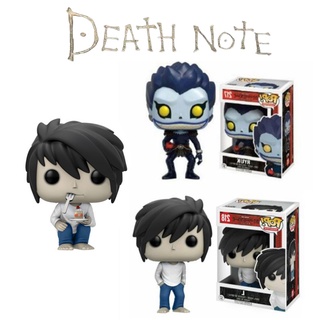 Funko POP Anime Death Note Ryuk & L 10cm Action Figure Toys Model ...