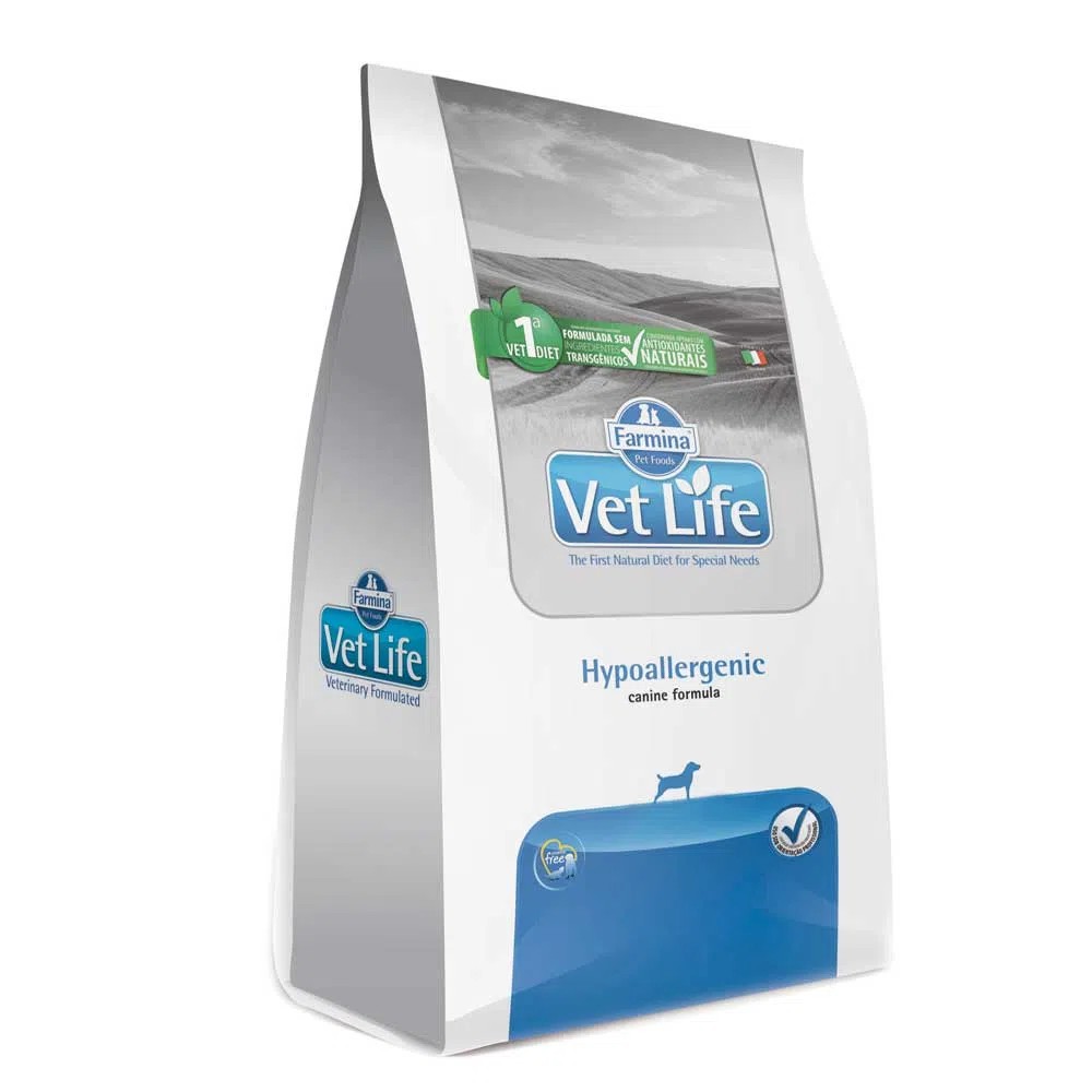 Ração Vet Life Hypoallergenic para Cães Adultos - 2Kg em Oferta na Shopee