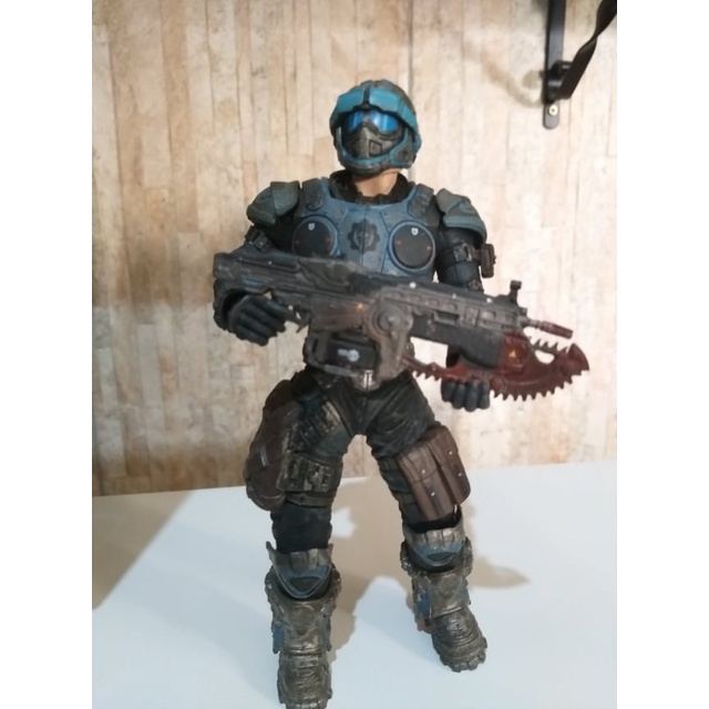 Cog Soldier Gears Of War 2 Action Figure Neca Escorrega o Preço