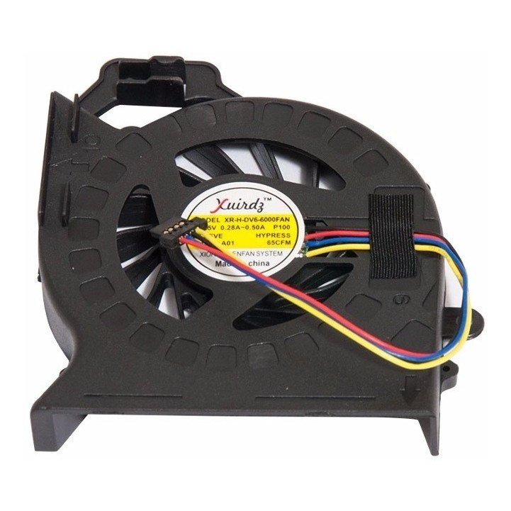 Cooler Ventoinha P/ Hp Dv7-6000 Dv6-6b Dv6-6c Dv7-6b Dv7-6c