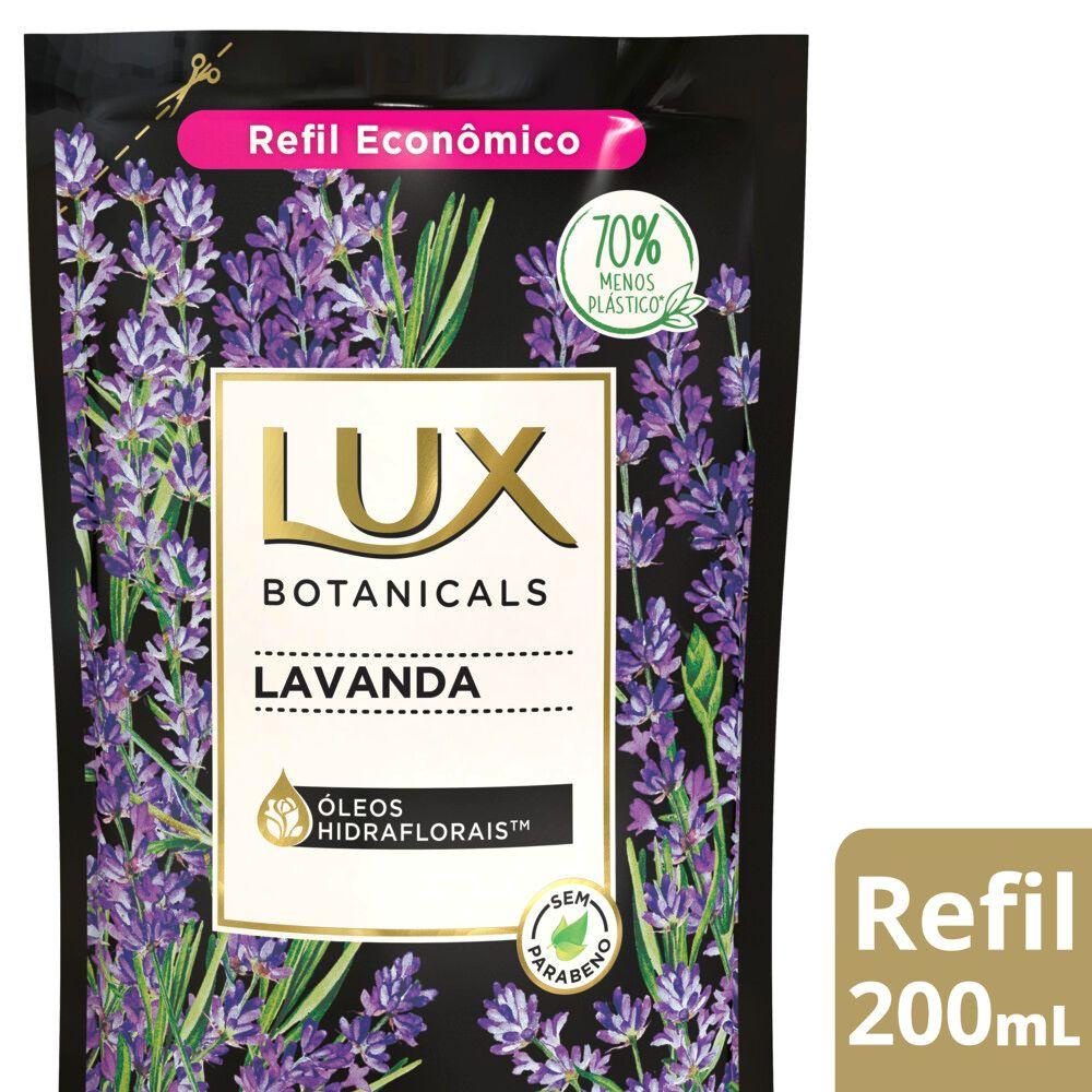 Sabonete Líquido Lux Botanicals Lavanda 200ml Refil em Oferta na Shopee