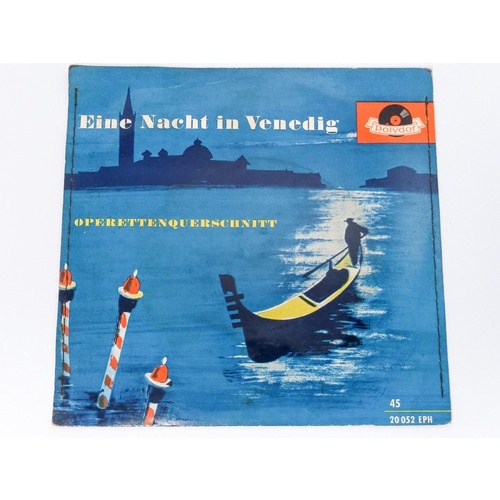 Disco Vinil Ep Compacto Ópera Strauss Noite Em Veneza