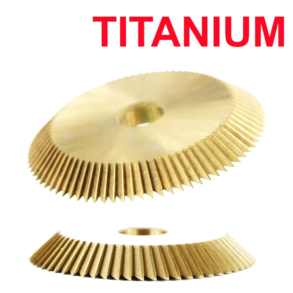 Disco Fresa para Máquina Copiadora de Chaves 60x6mm 60 Dentes Titânio GT681 Lorben em Oferta na Shopee