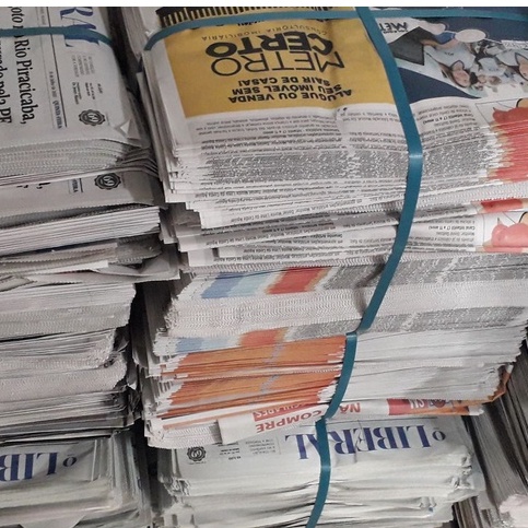 5kg/ 7,5kg/ 10kg JORNAL 56cmx41cm, TAPETE P/ PET, S/USO LIMPO SOBRA DE IND. GRÁFICA