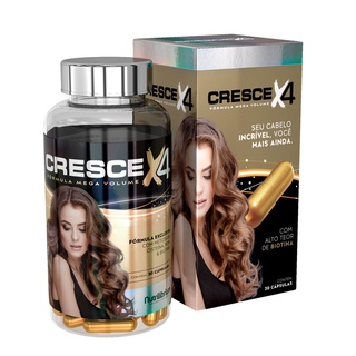 Vitamina Para Cabelo Tratamento Clínico Cabelos Msm Biotina Cisteína Cresce X4