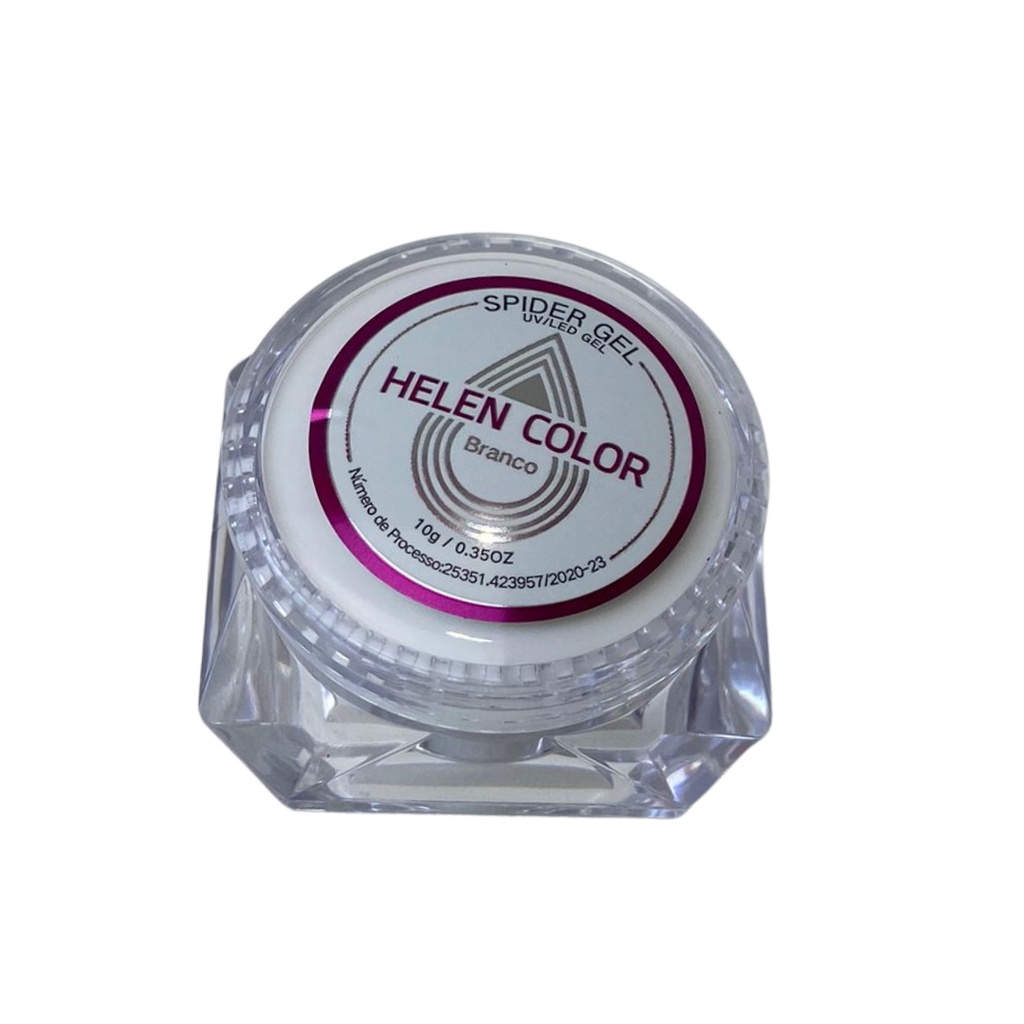 Spider Gel Unhas Teia De Aranha Led Uv Helen Color