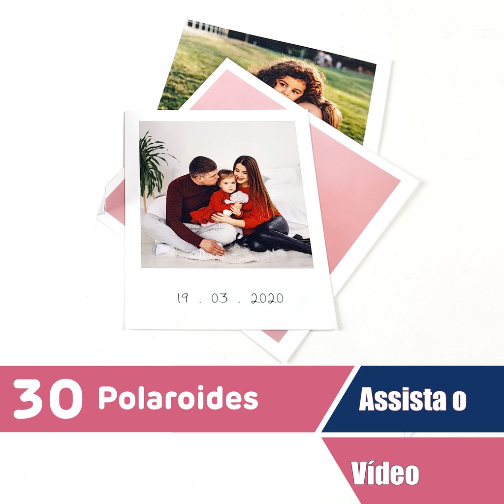 30 Fotos 10x8 cm - Papel Fotográfico Profissional Fuji