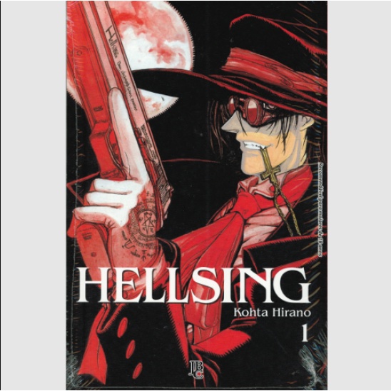 HELLSING Mangá Lacrado  Caçador de Vampiros Volumes 1 ao 12 e Meios Volumes