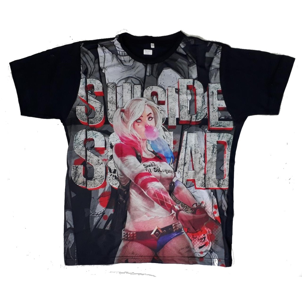 Camiseta Blusa Arlequina Harley Quinn Filme LuH122