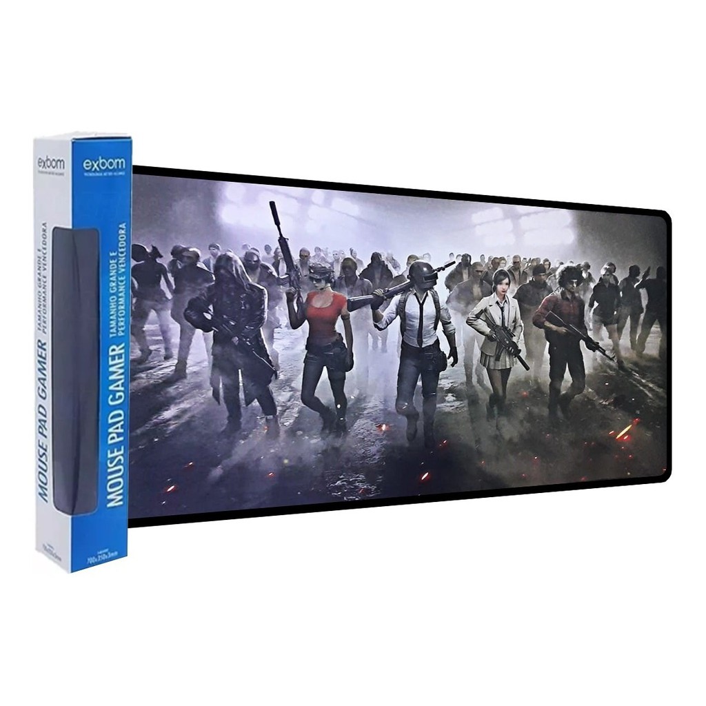 Mouse Pad Gamer Extra Grande Pubg Battlegrounds Mauser Pad