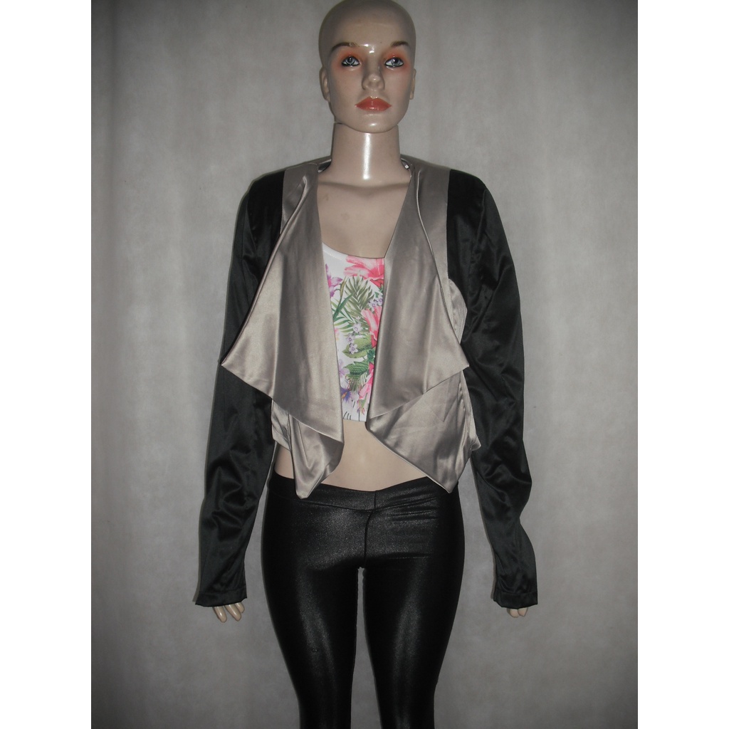 CASACO BLAZER MARROM PRETO CARMURANAH P