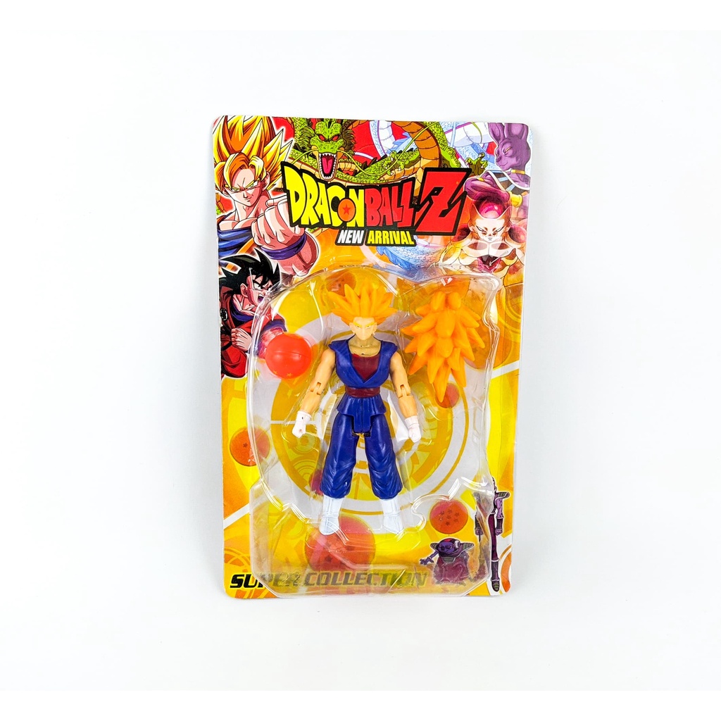 Boneco Goku Super Sayajin 3 Articulado Barato