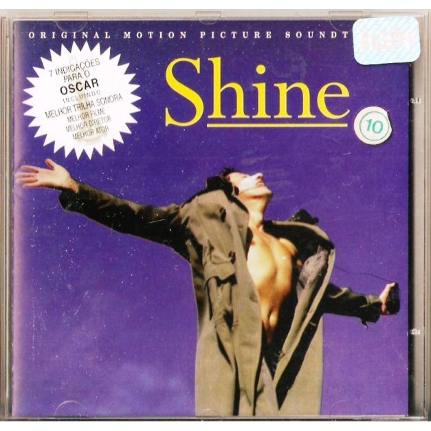 023 Mcd- CD Original 1997- Shine- Original Motion Picture Soundtrack- 7 Indicações para o Oscar- Incluindo Melhor Trilha Sonora