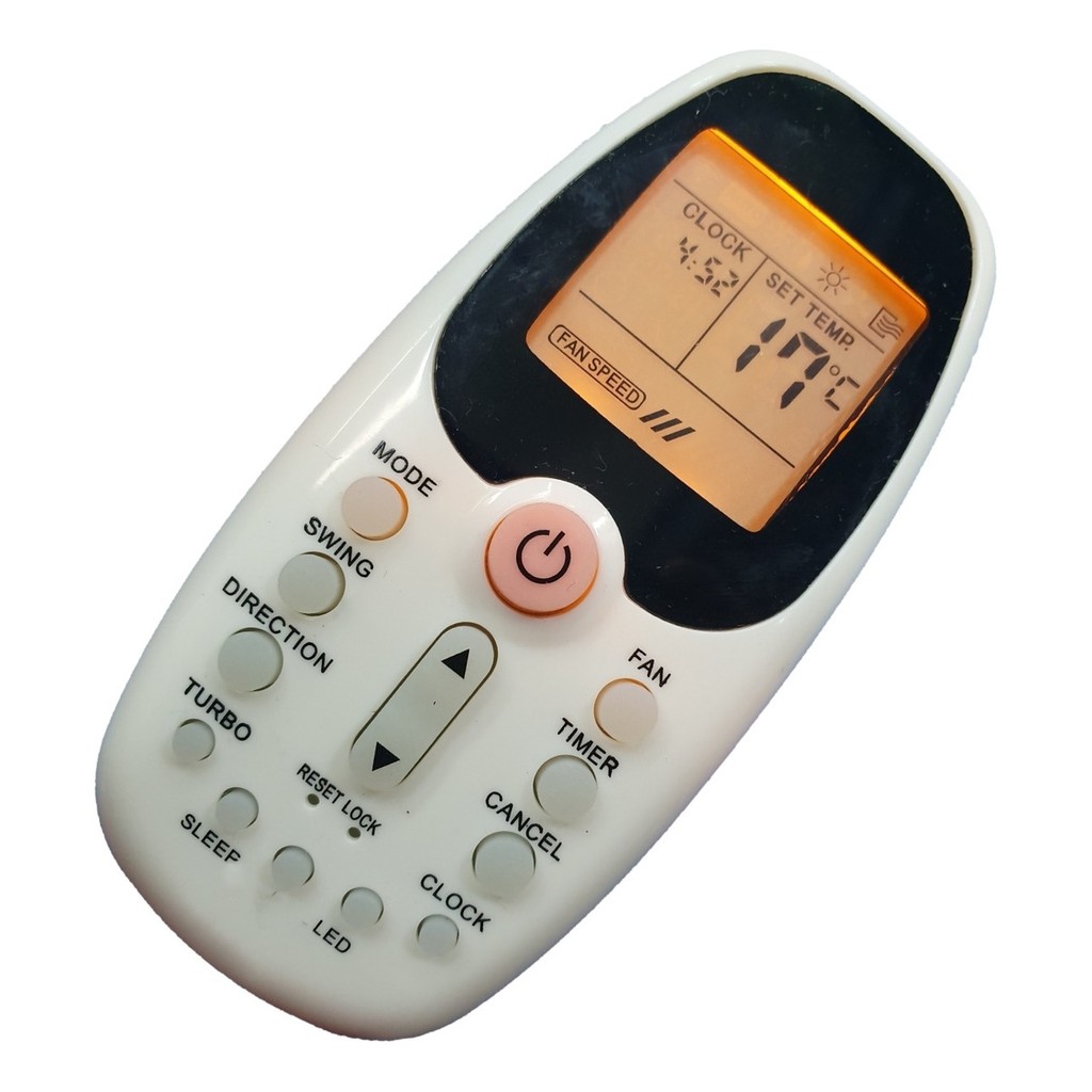 Controle Remoto compatível com Ar-Condicionado Midea R06-bgce