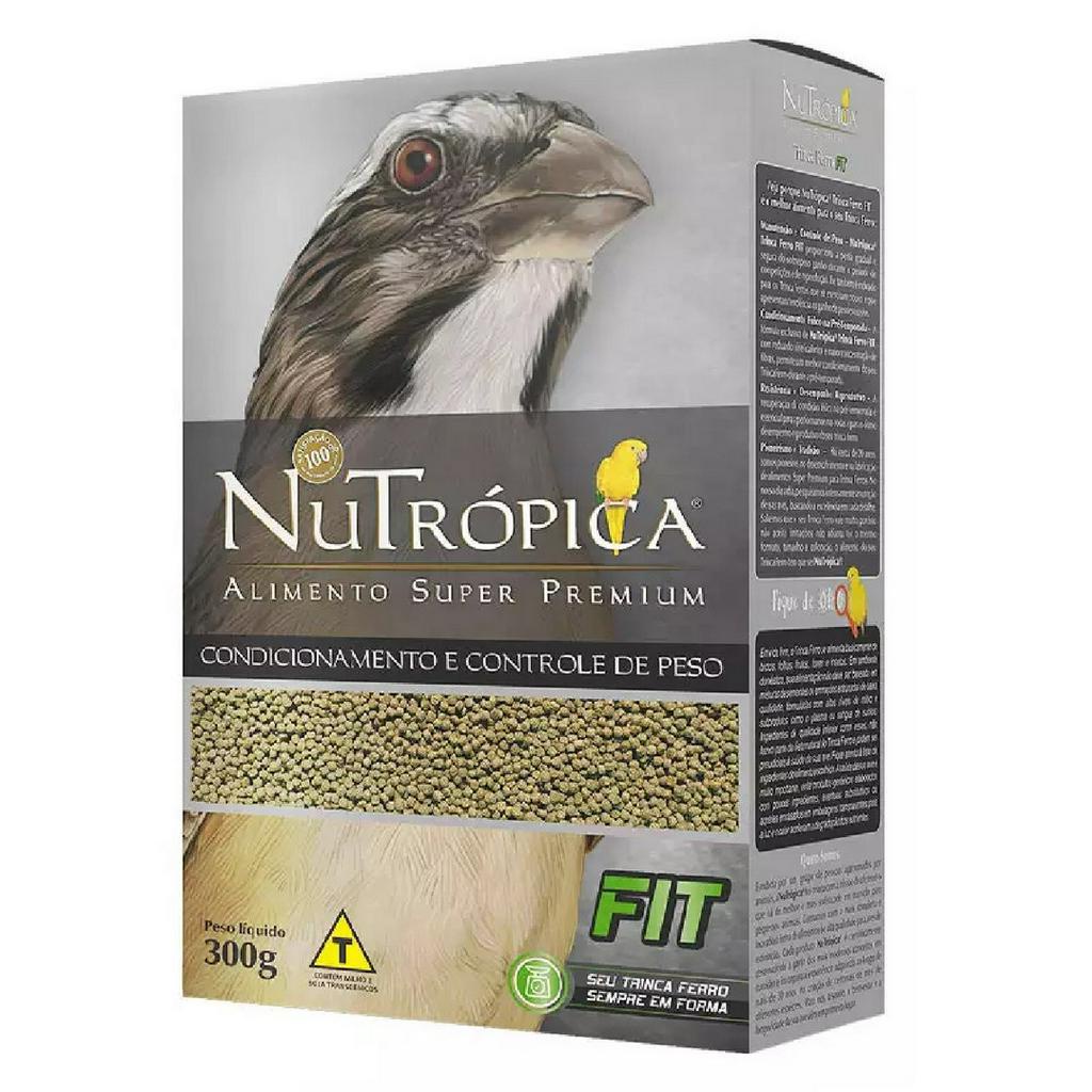 Ração Para Trinca-Ferro Fit 300g Nutrópica em Oferta na Shopee