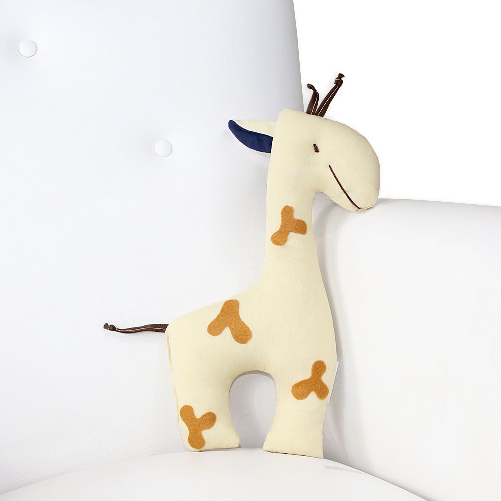 mate Plant relay Almofada Girafa Caqui Bichinhos Infantil Decorativa Ideal Para Berço Tecido  100% Algodão | Shopee Brasil