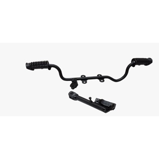 Estribo Pedal Apoio Com Borracha+Cavalente lateral com brorracha  - Honda Pop 100 Biz 100 110 em Oferta na Shopee